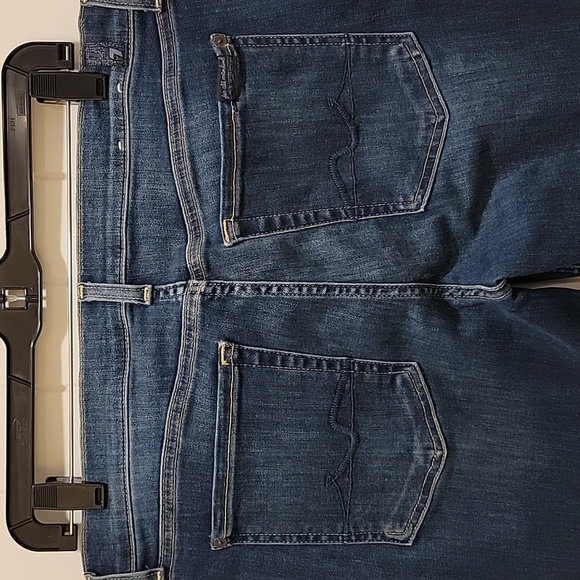 7 For All Mankind Gwenevere Ankle Skinny Jeans Size 32 - Picture 6 of 11